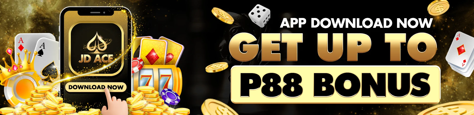 JDACE Casino Offer: Download App Get Up to 88 php